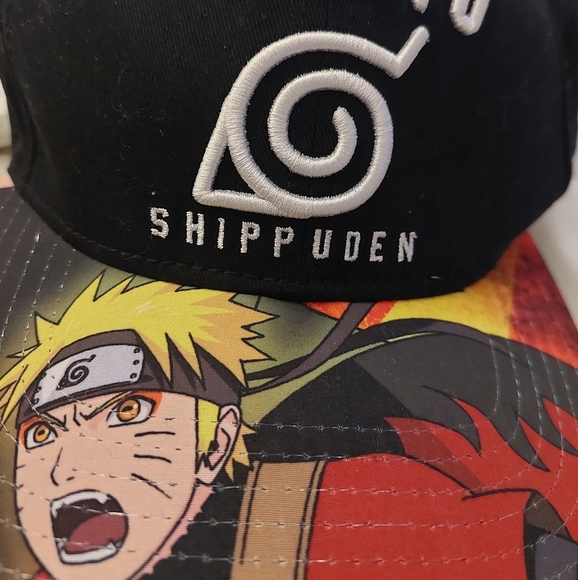 Naruto Shippuden Snapback Hat Cap Baseball Style - Picture 2 of 4